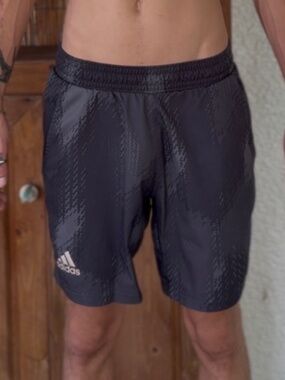 Adidas GS4938 Primeblue Printed Tennis Shorts Men’s S